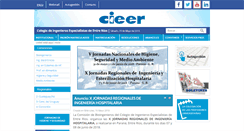 Desktop Screenshot of cieer.org.ar